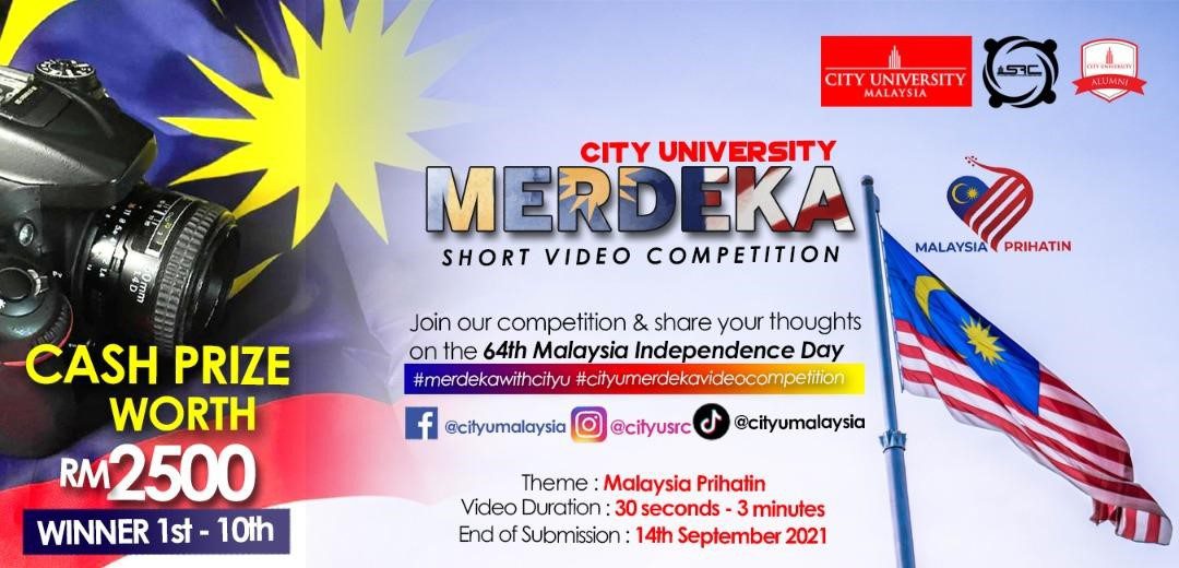 Celebrate Merdeka With CityU Short Video Competition