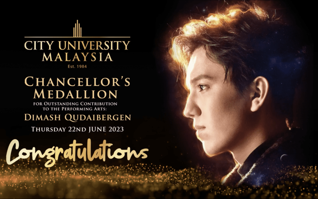 Dimash Joins the City University Malaysia Family