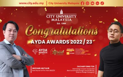 City University Malaysia Shines at AYDA Awards 2022/23