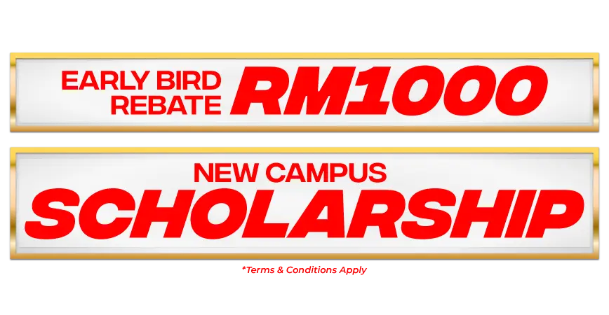 Early Bird Rebate RM1000