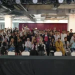 Group photo of participants, judges, and organizers at the Hult Prize On-Campus Finals 2025, City University Malaysia.